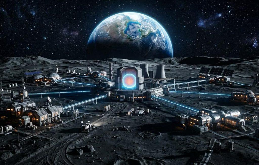 Россия построит АЭС на Луне к середине 2030-х для лунной базы 🌕⚡ — росатом луна