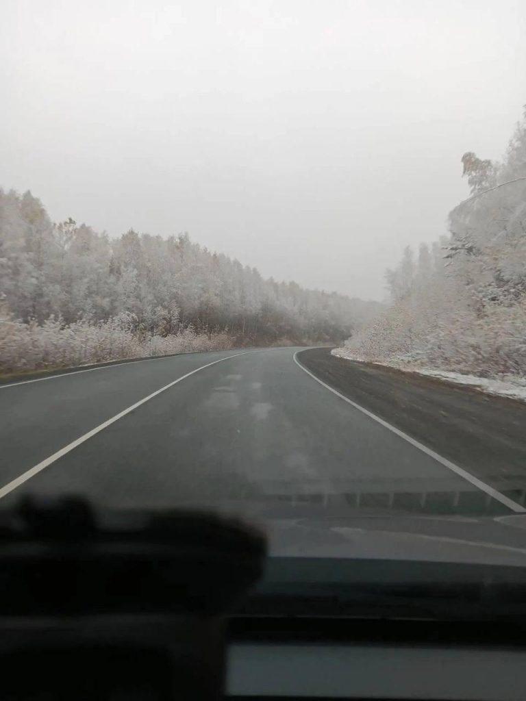 Первый снег в Башкирии: циклон накрыл районы республики ❄️🏔️ — погода в башкирии