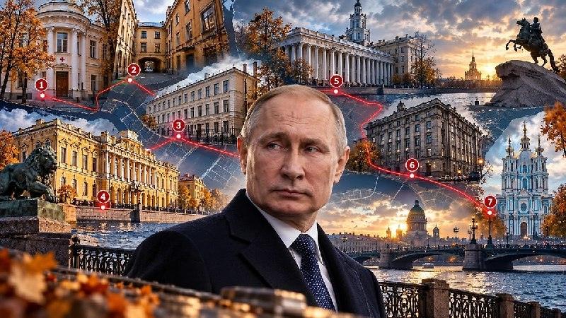 Новый маршрут по местам Путина в Петербурге 🗺️⚡ — экскурсии по петербургу