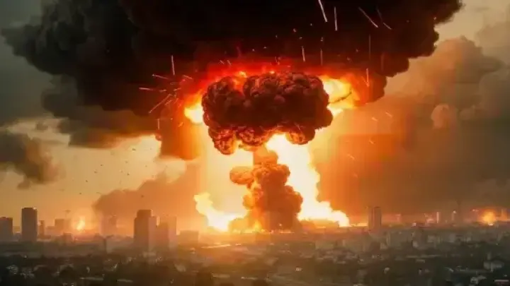 Черноморск в дыму: мощный прилёт и серия взрывов 🖤💥 — взрывы в черноморске сегодня
